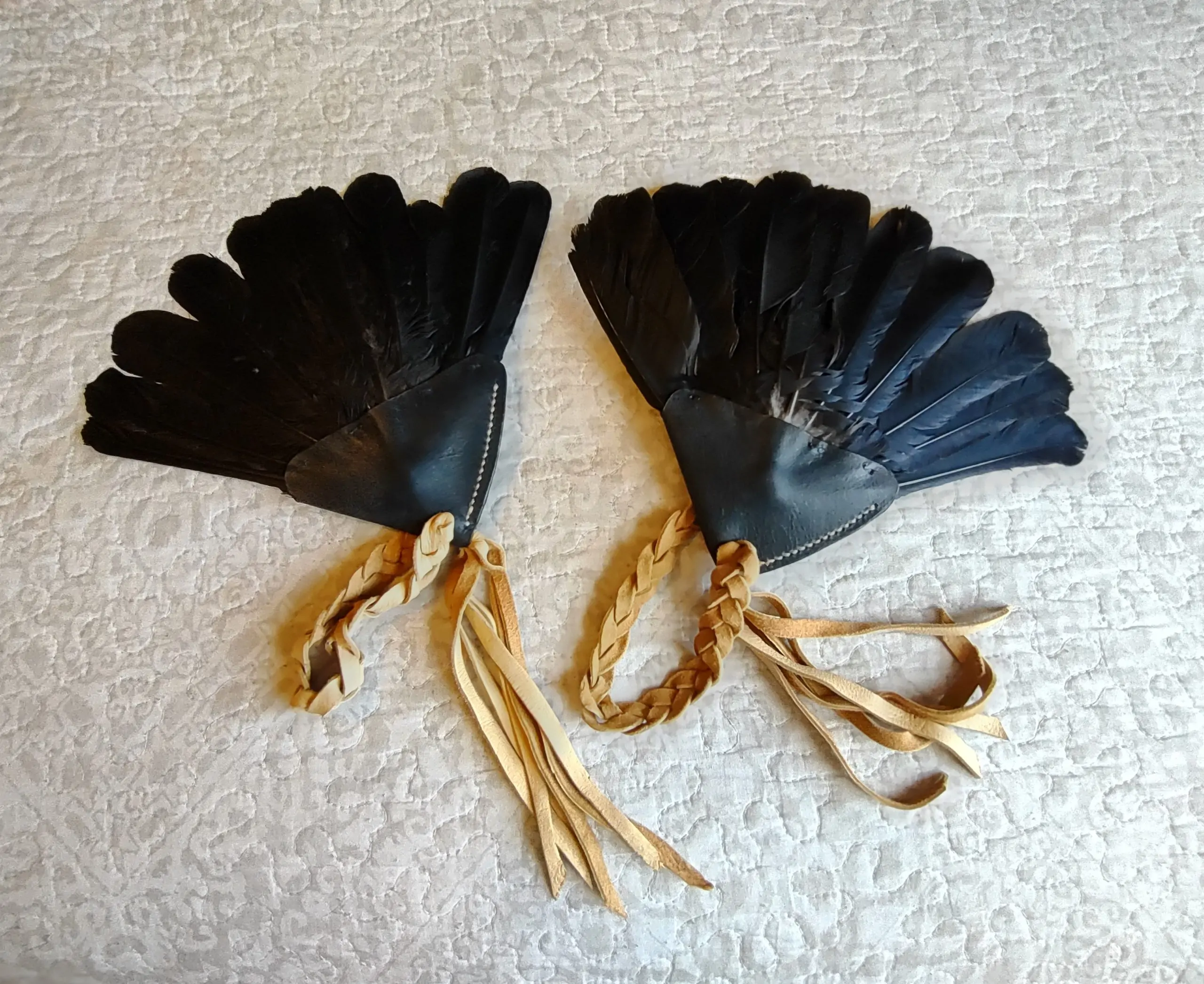 Two Crow Tail Fans